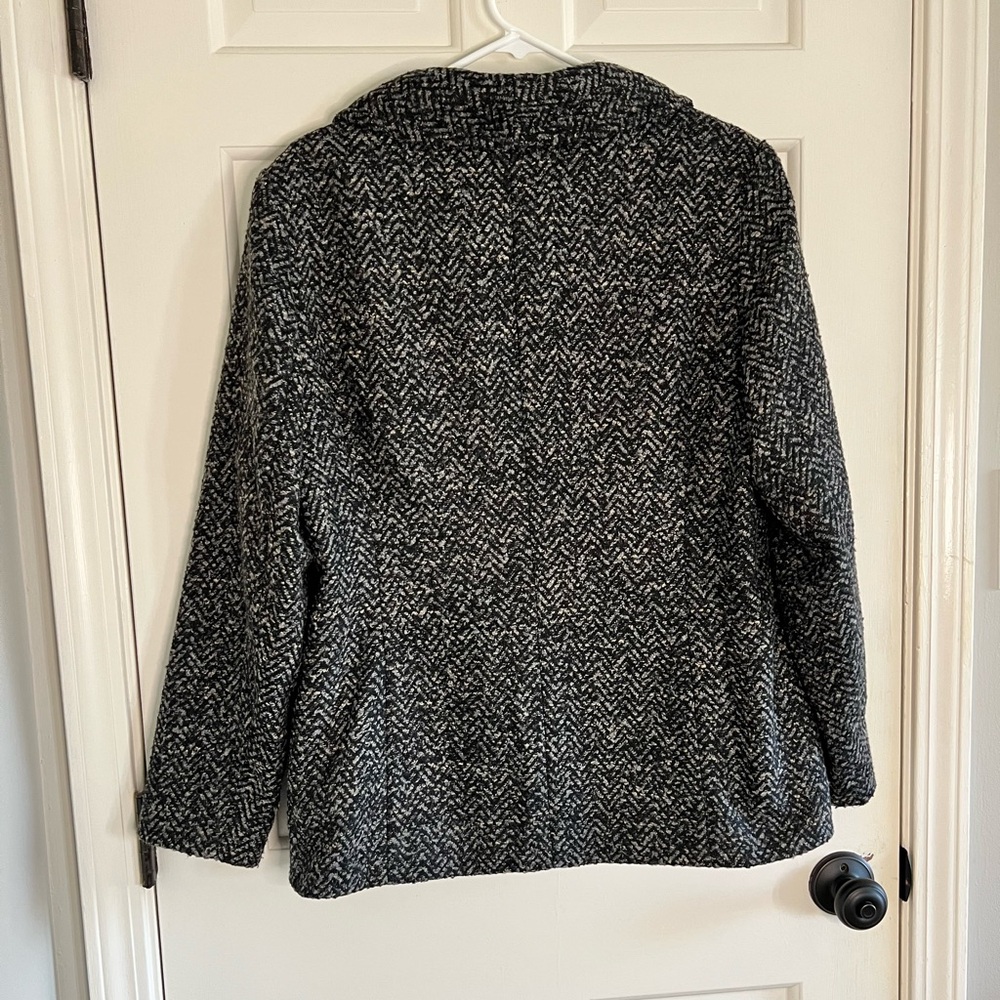 ColdWater Creek coat Jacket tweed size 16 - Picture 2 of 10